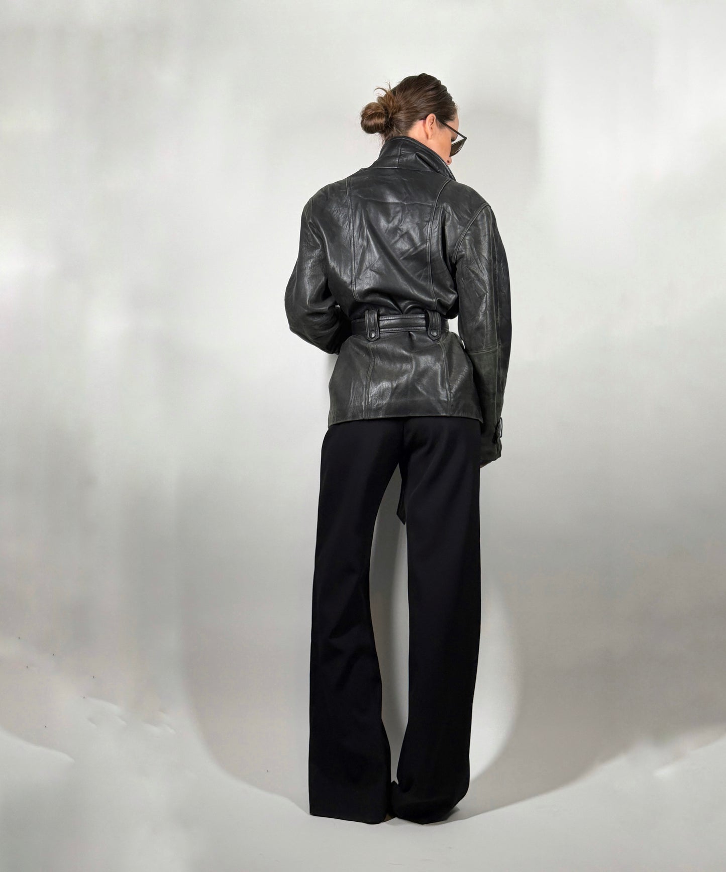 Danier Canada | Belted Leather Jacket