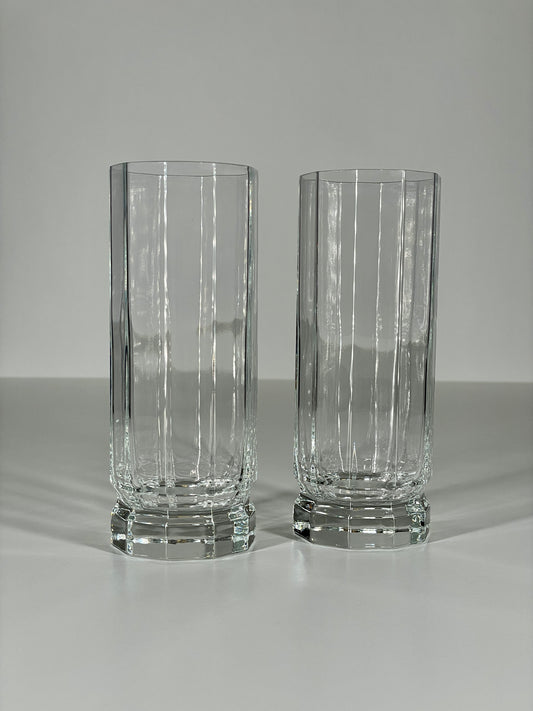 Octagon Water Glasses
