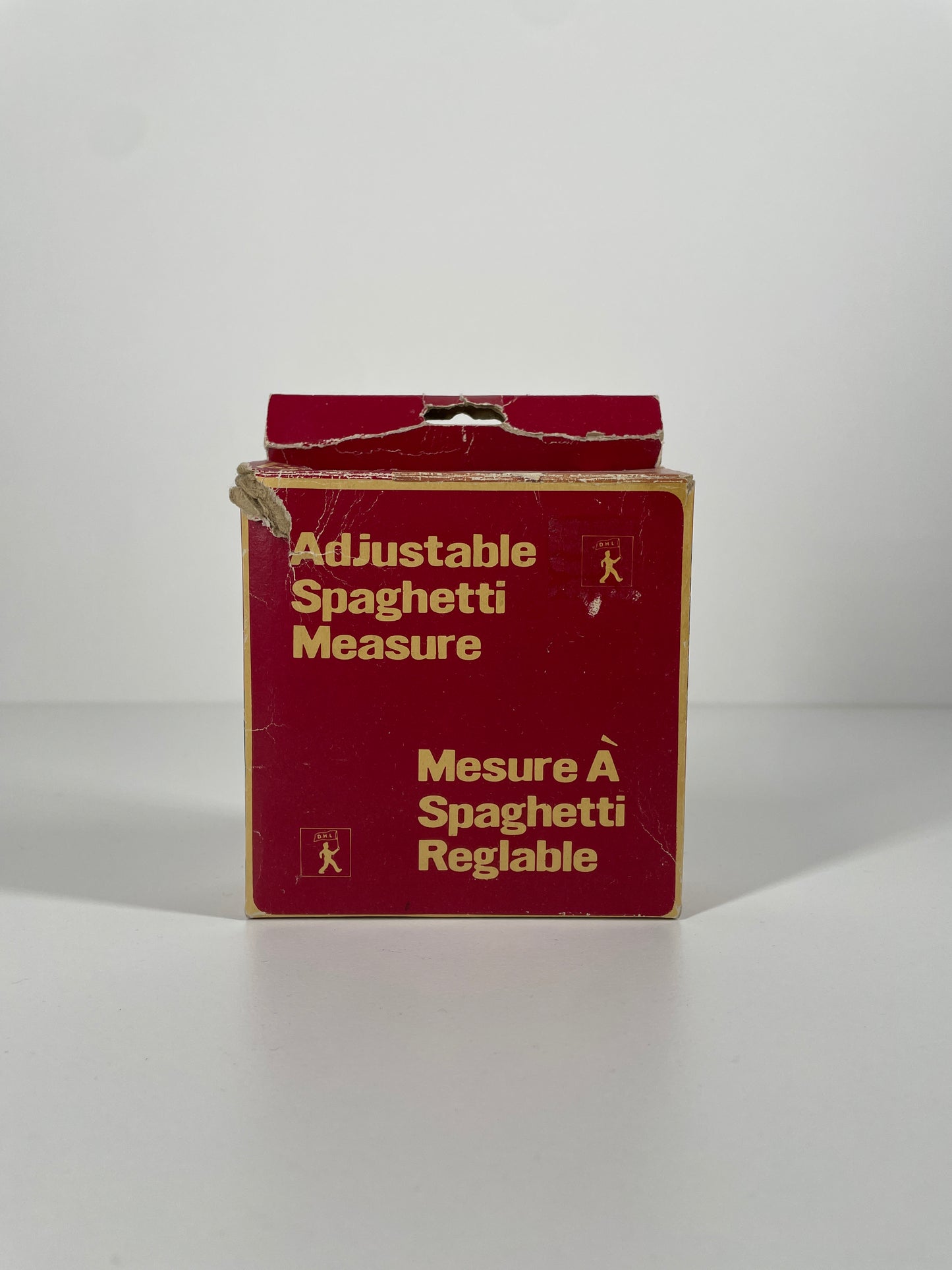 Vintage “Pasta Portion” Adjustable Spaghetti Measure — with Box (Canada, 1970s–80s)