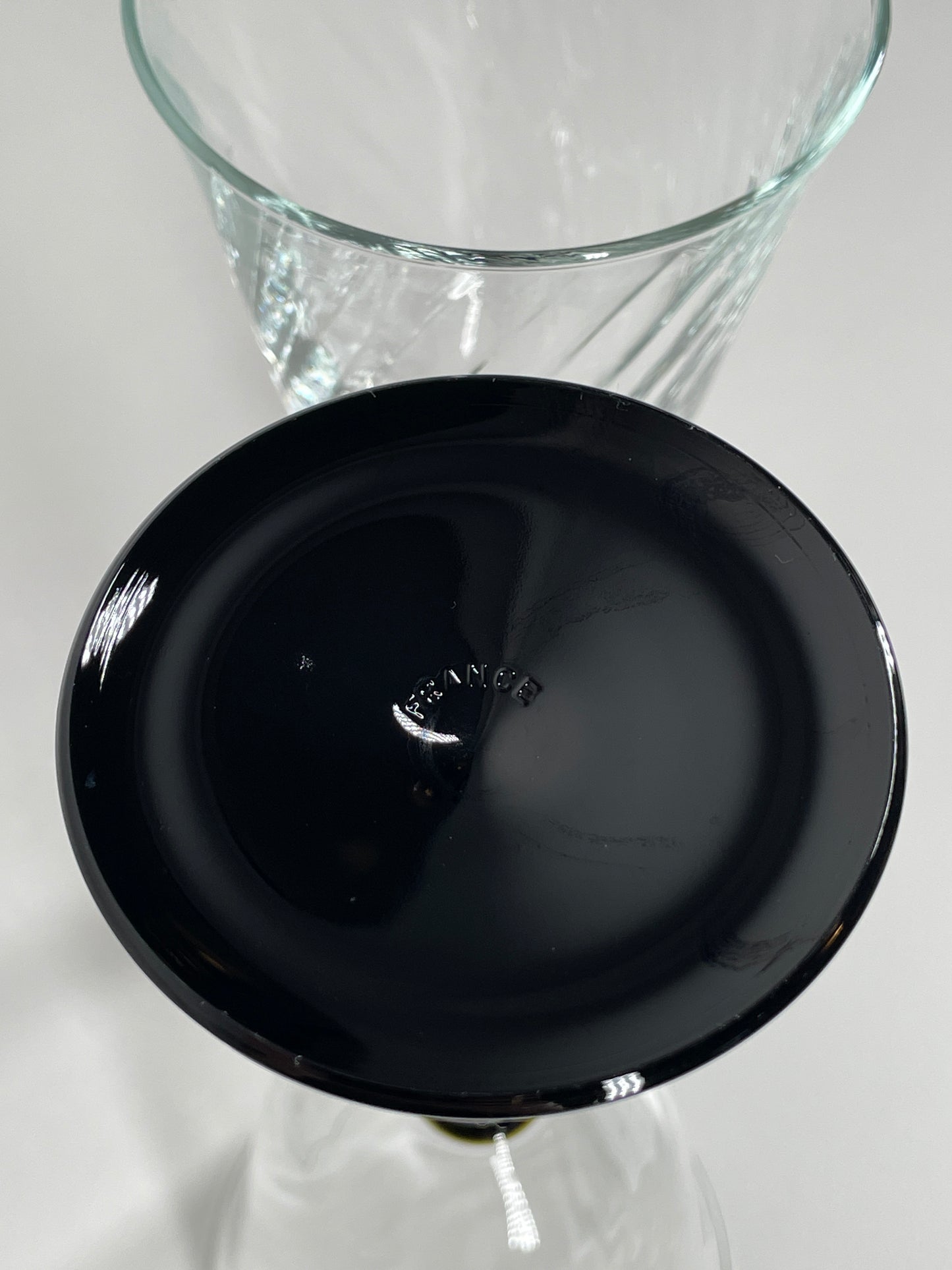 Vintage Swirl Wine Glasses Luminarc