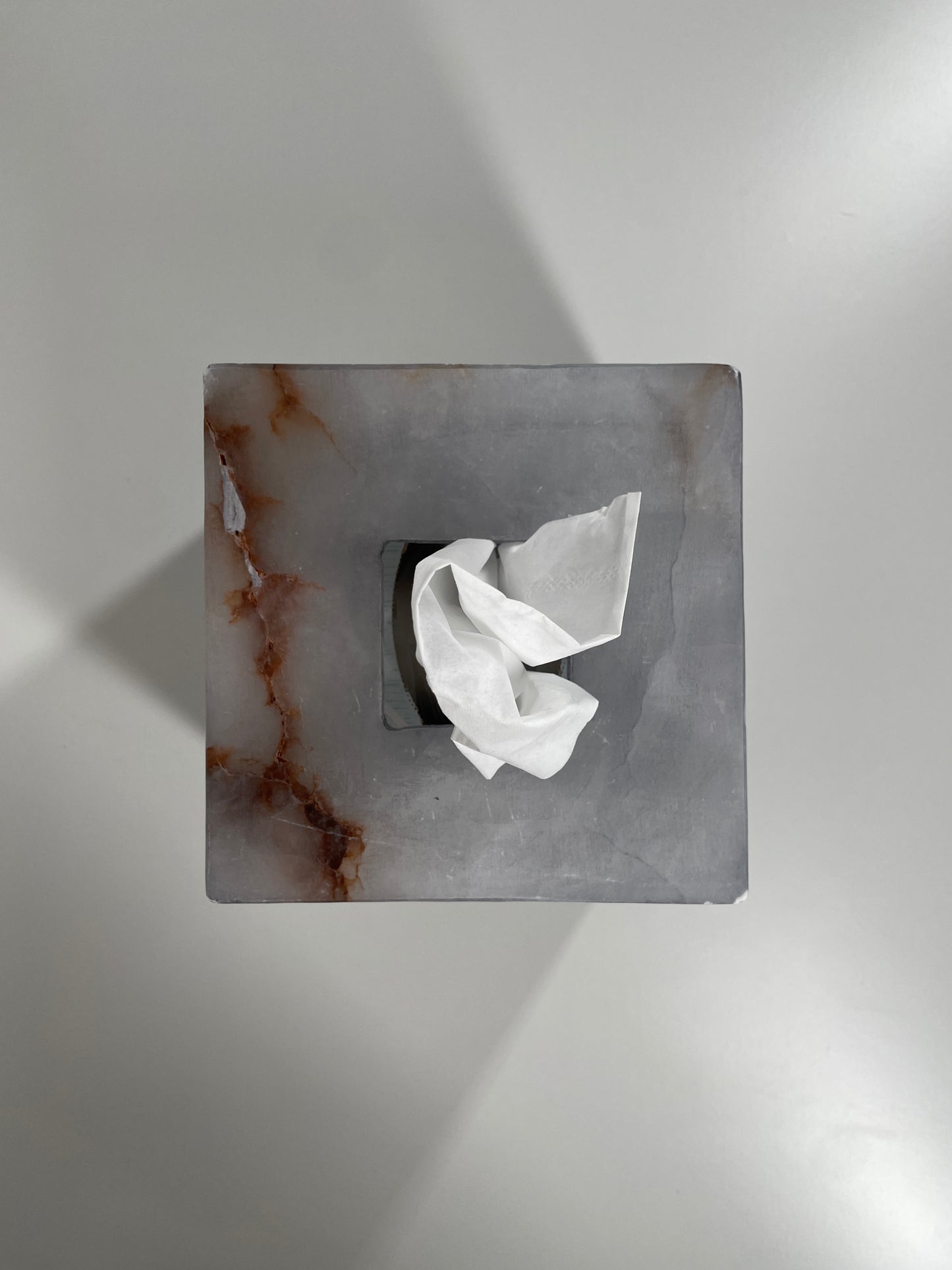 Stone Tissue Box