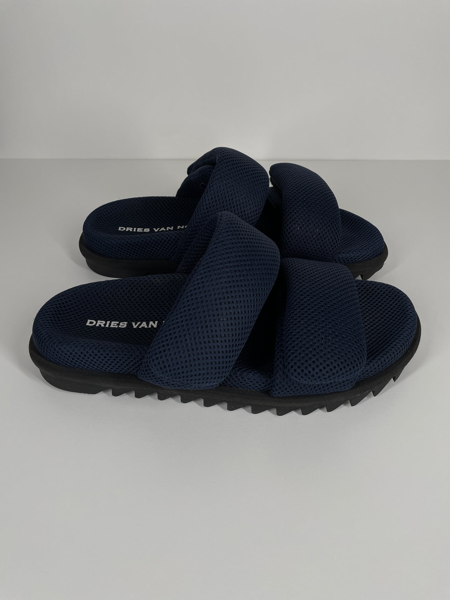 DRIES VAN NOTEN Mesh Padded Sandals