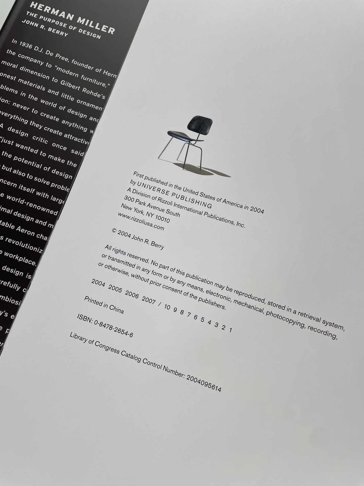 Herman Miller: The Purpose of Design — 2004