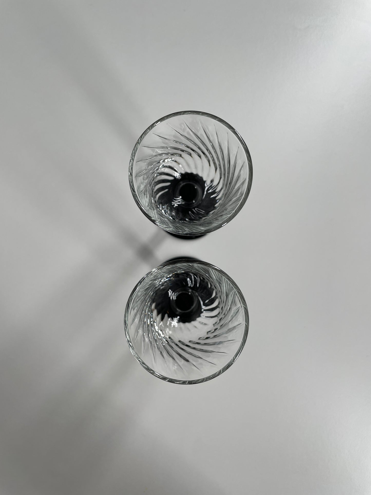 Vintage Swirl Liquor Glasses Luminarc