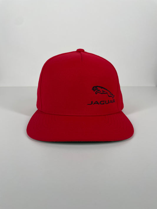 Jaguar Red Snapback Cap