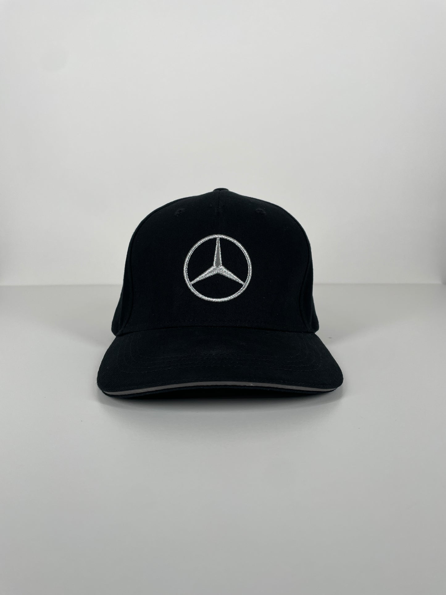 Mercedes-Benz Black Cotton Baseball Cap