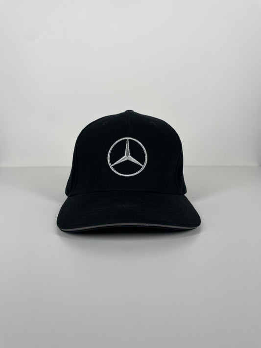 Mercedes-Benz Black Cotton Baseball Cap