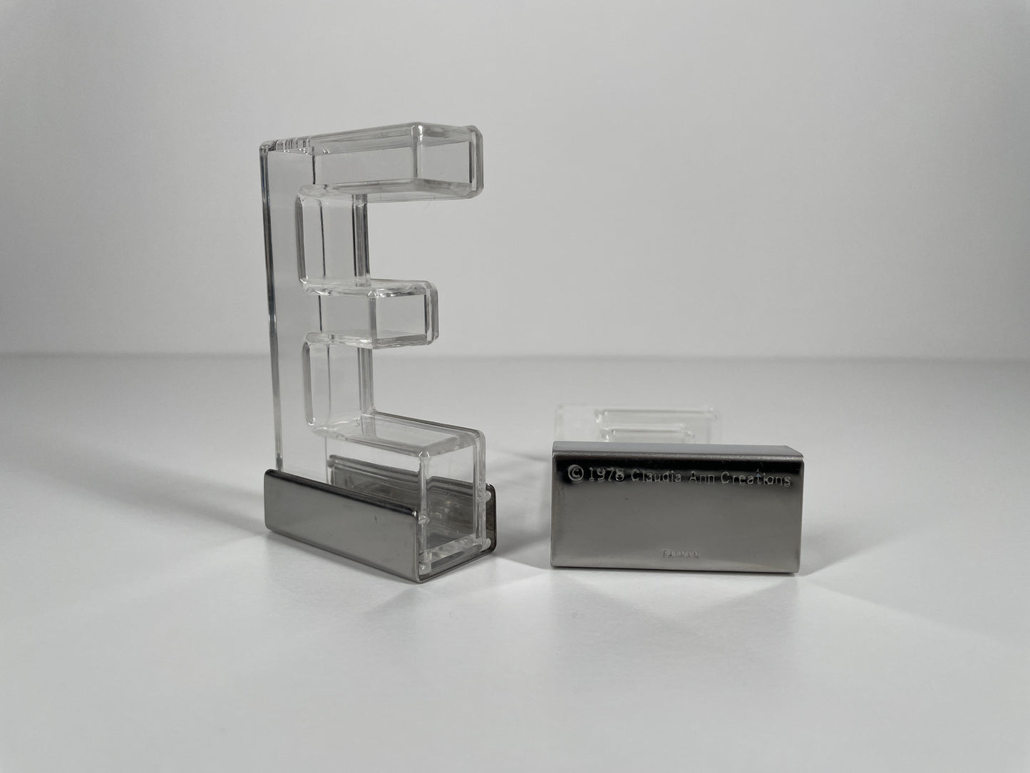 Lucite Salt and Pepper Shakers
