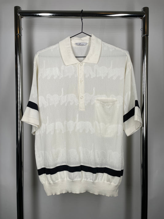 Vintage Bizzaro Italy Knit Polo