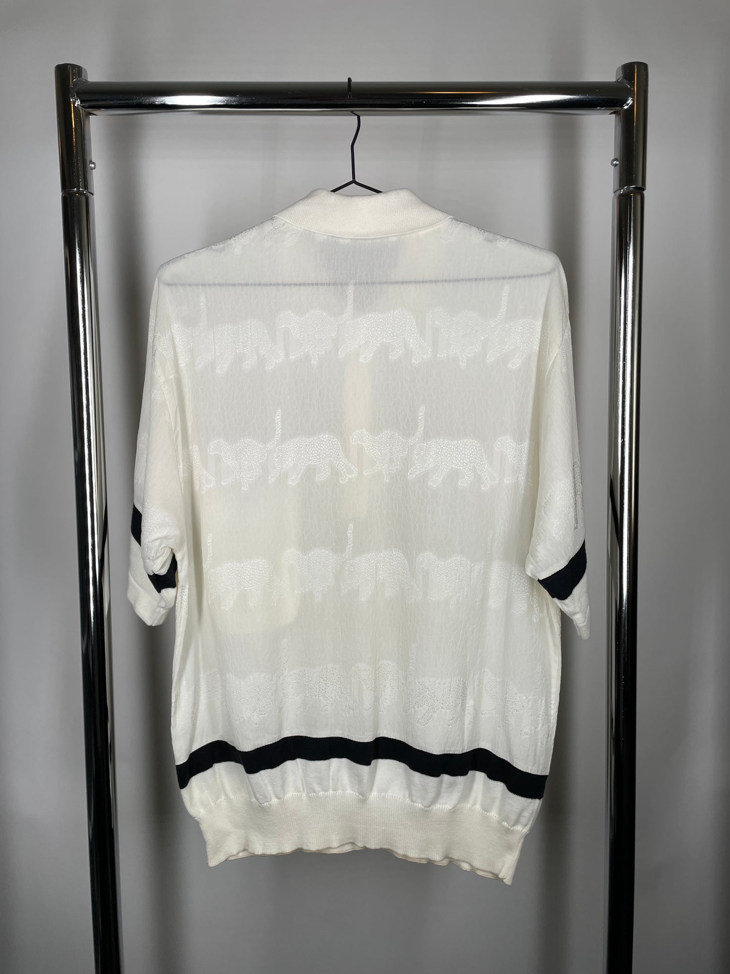Vintage Bizzaro Italy Knit Polo
