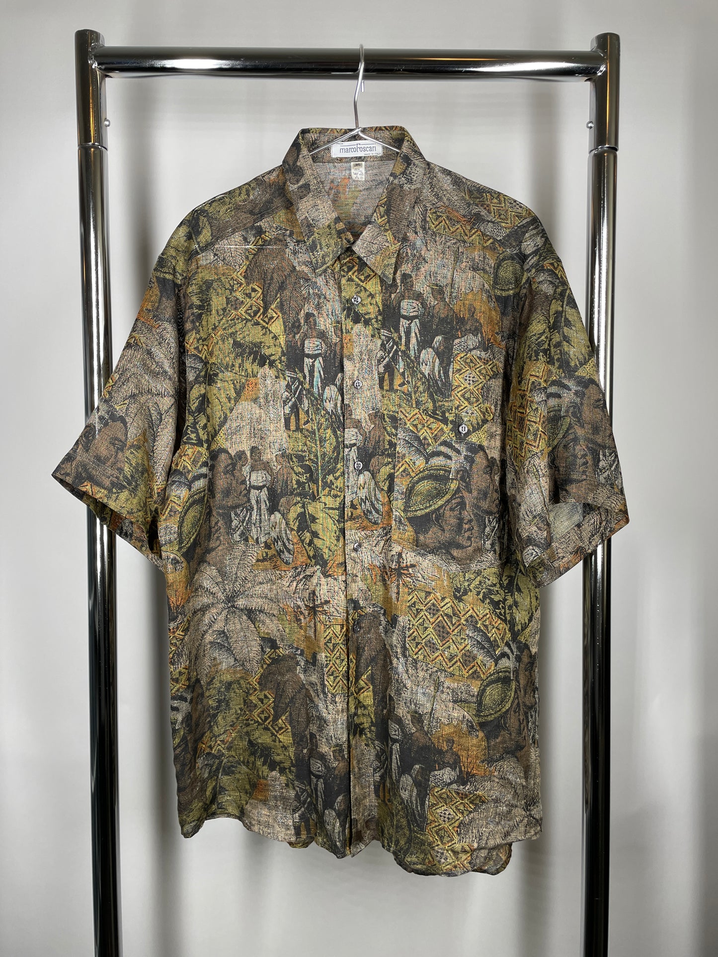 Vintage Marco Boscaro Linen Shirt