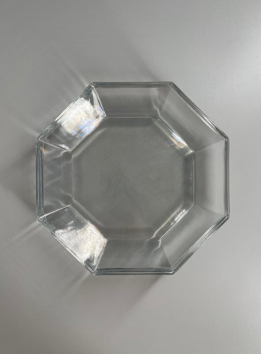 Arcoroc France Clear Glass Plates 7”, Made in France, set of 4