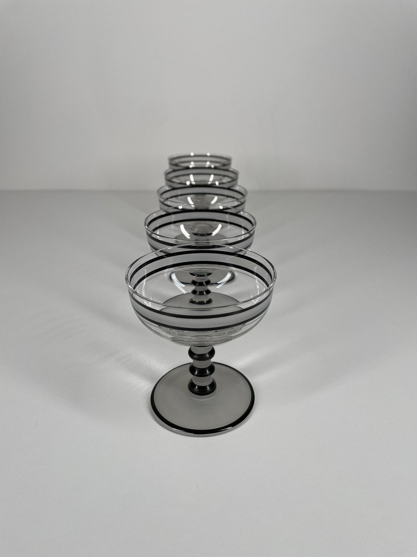 Art Deco Champagne Coupes