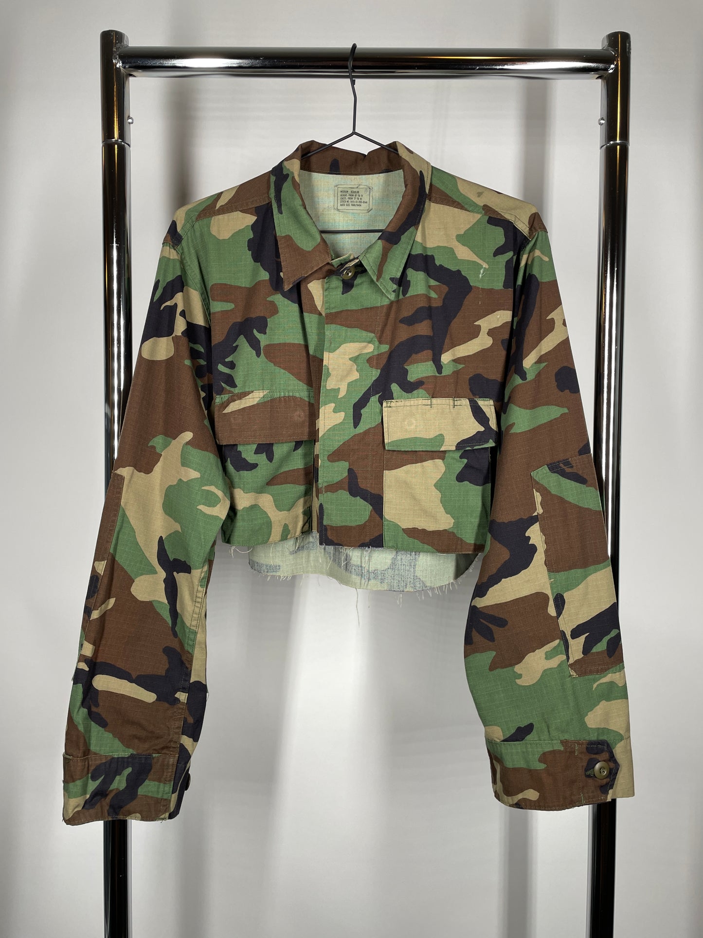 Camo Crop Jacket