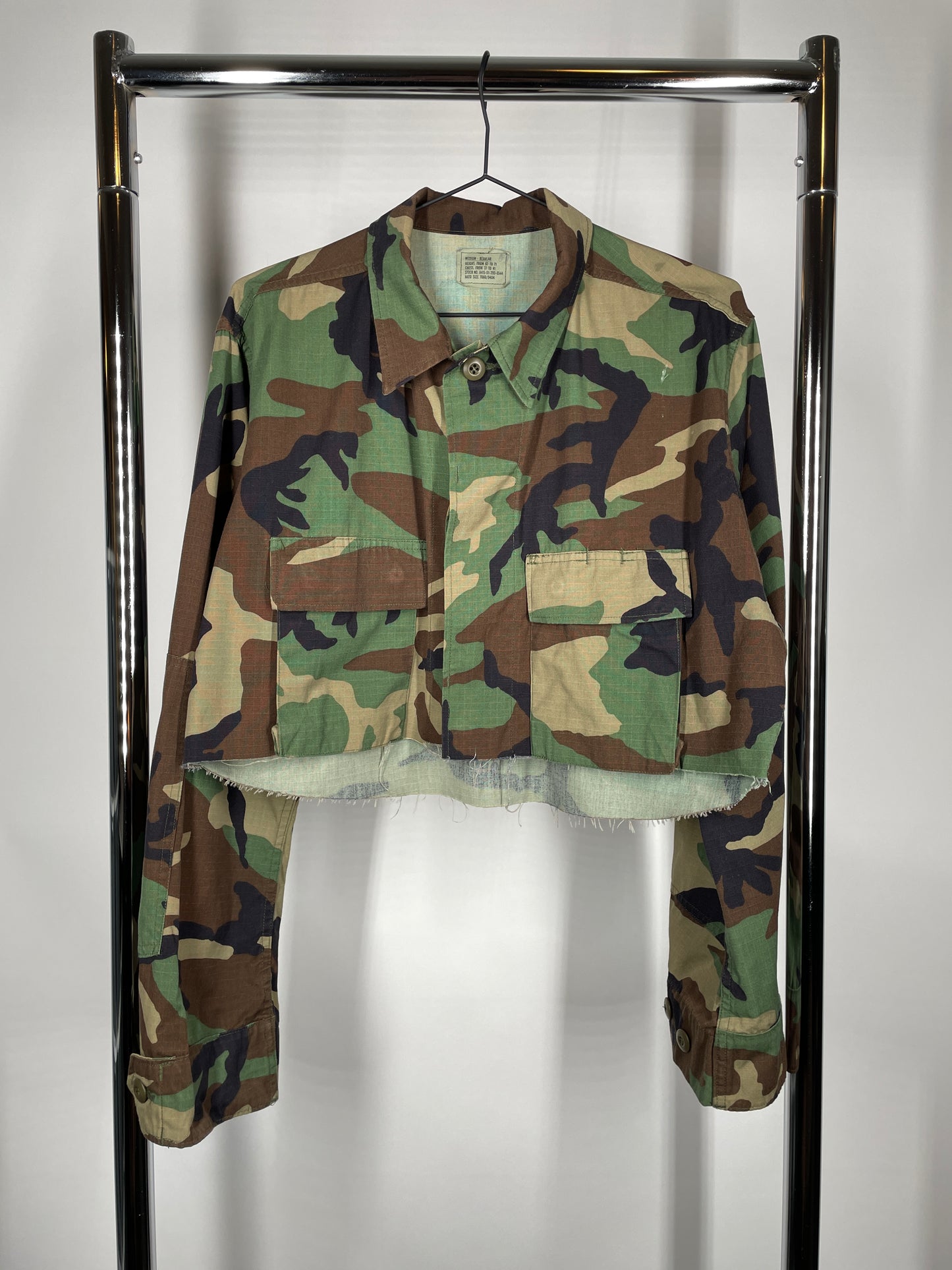 Camo Crop Jacket