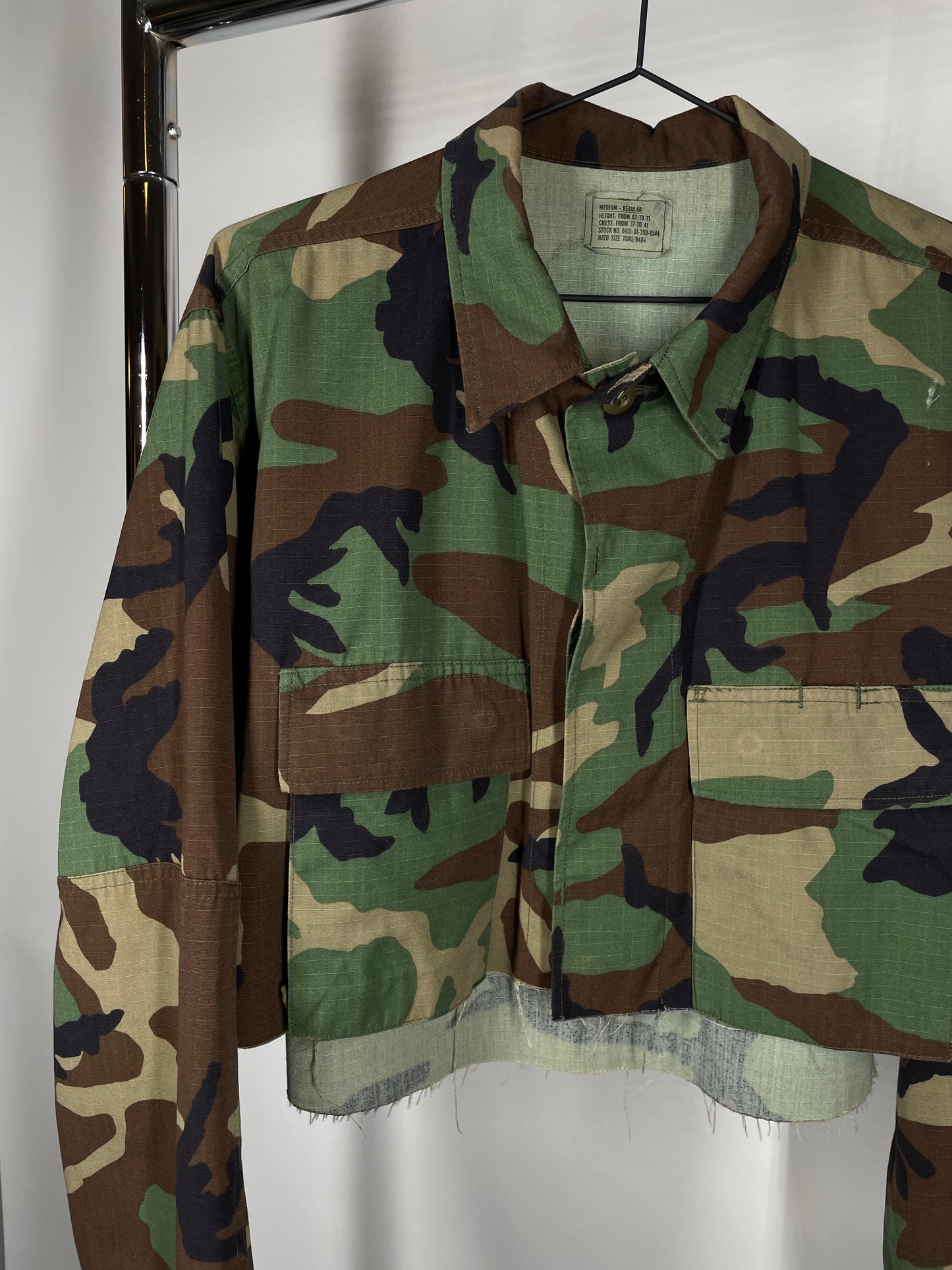 Camo Crop Jacket