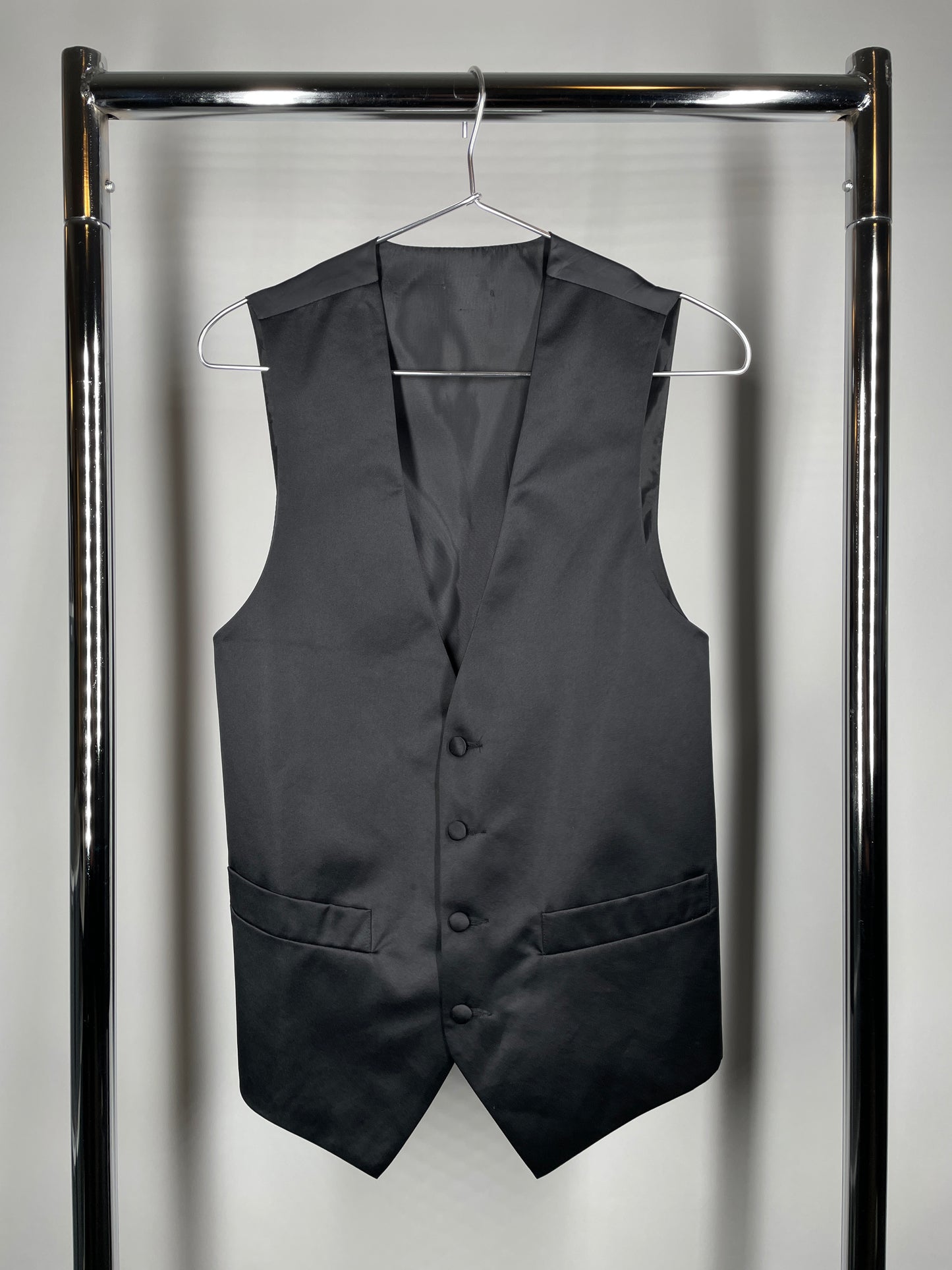 Black Tuxedo Vest