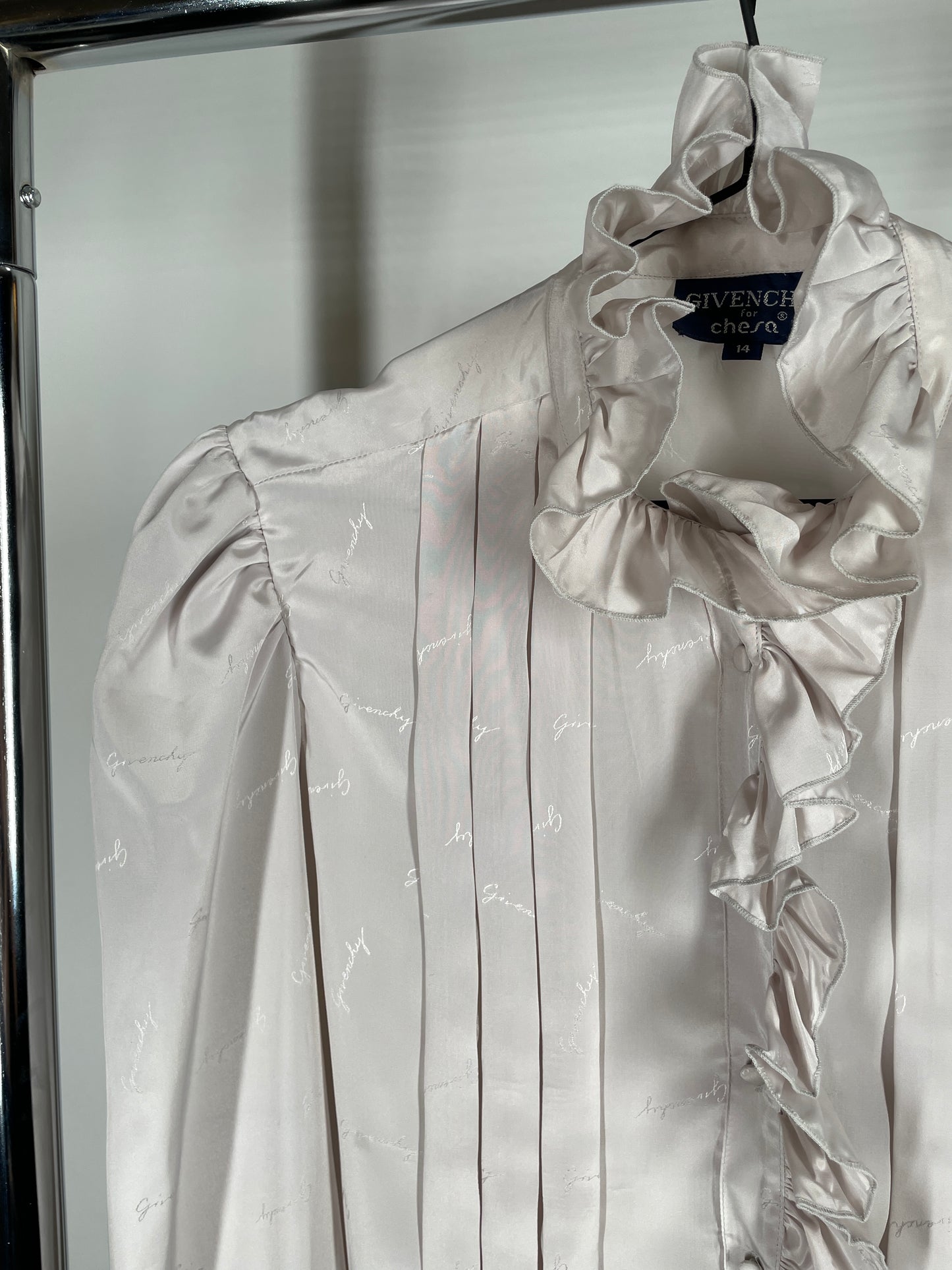 Givenchy Vintage Logo Blouse