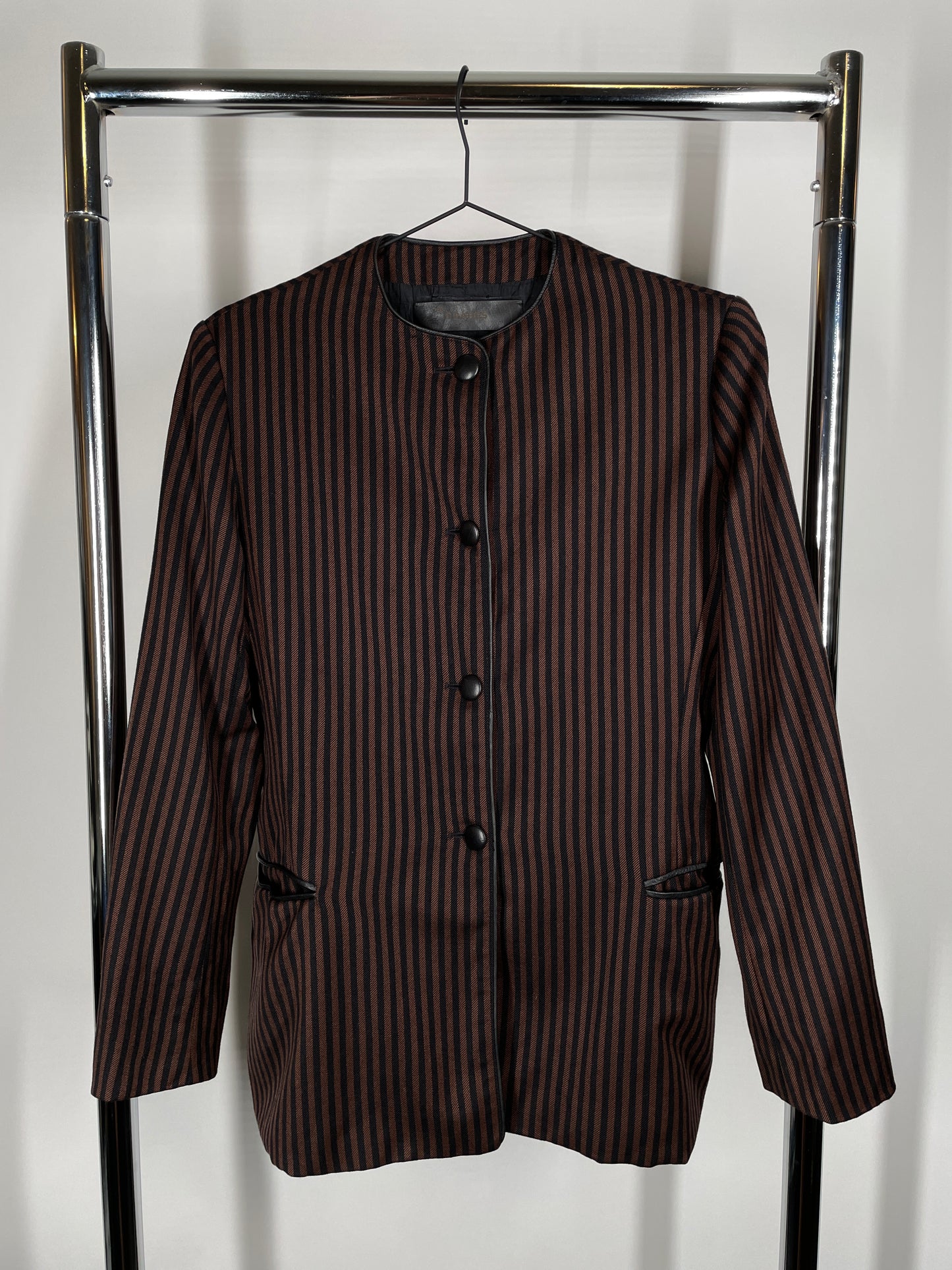 Pinstripe Blazer