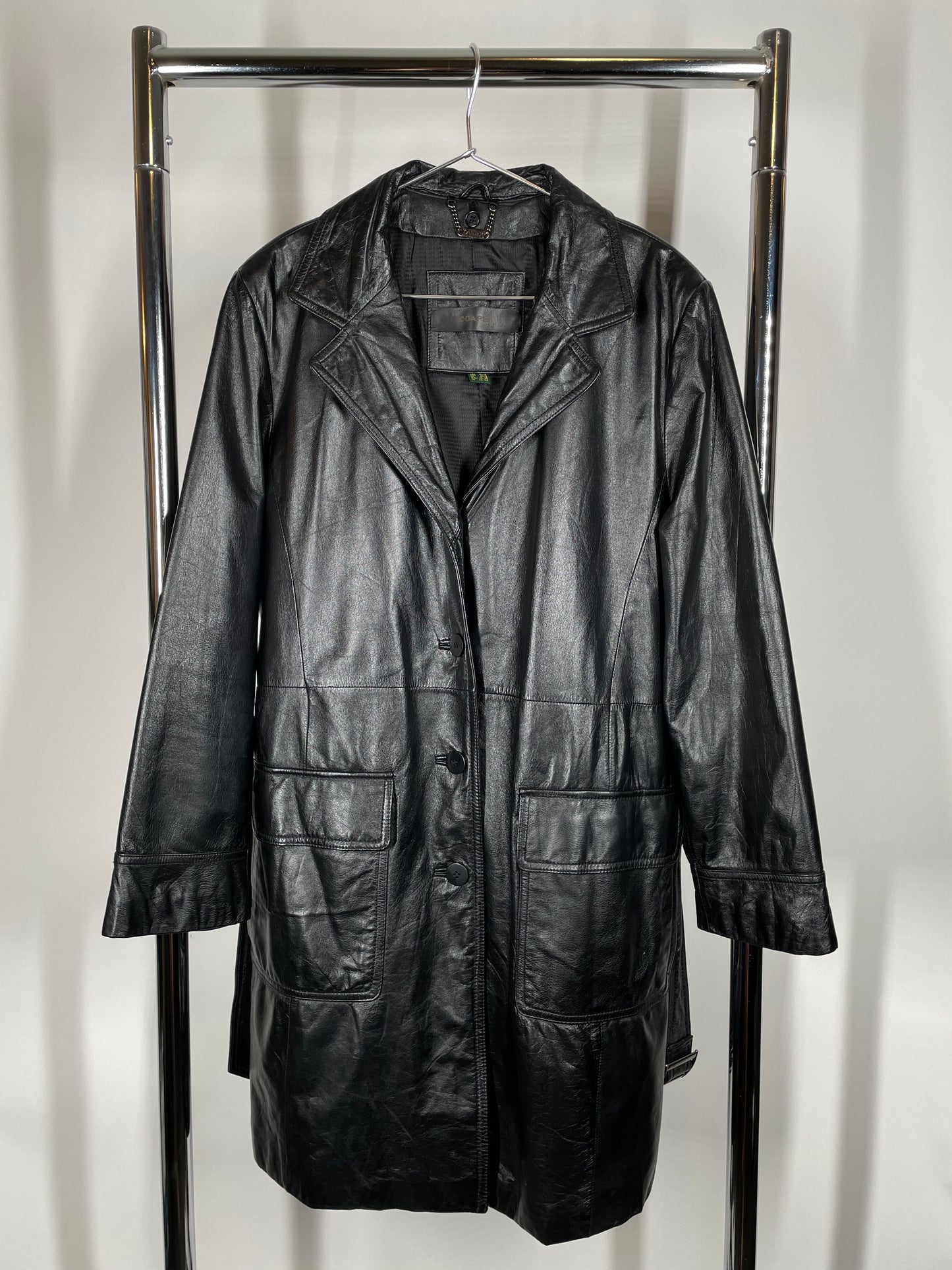 Leather Trench Coat
