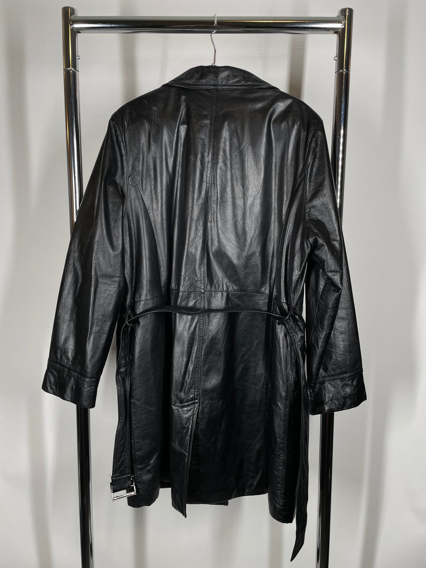 Leather Trench Coat