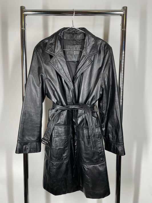 Leather Trench Coat
