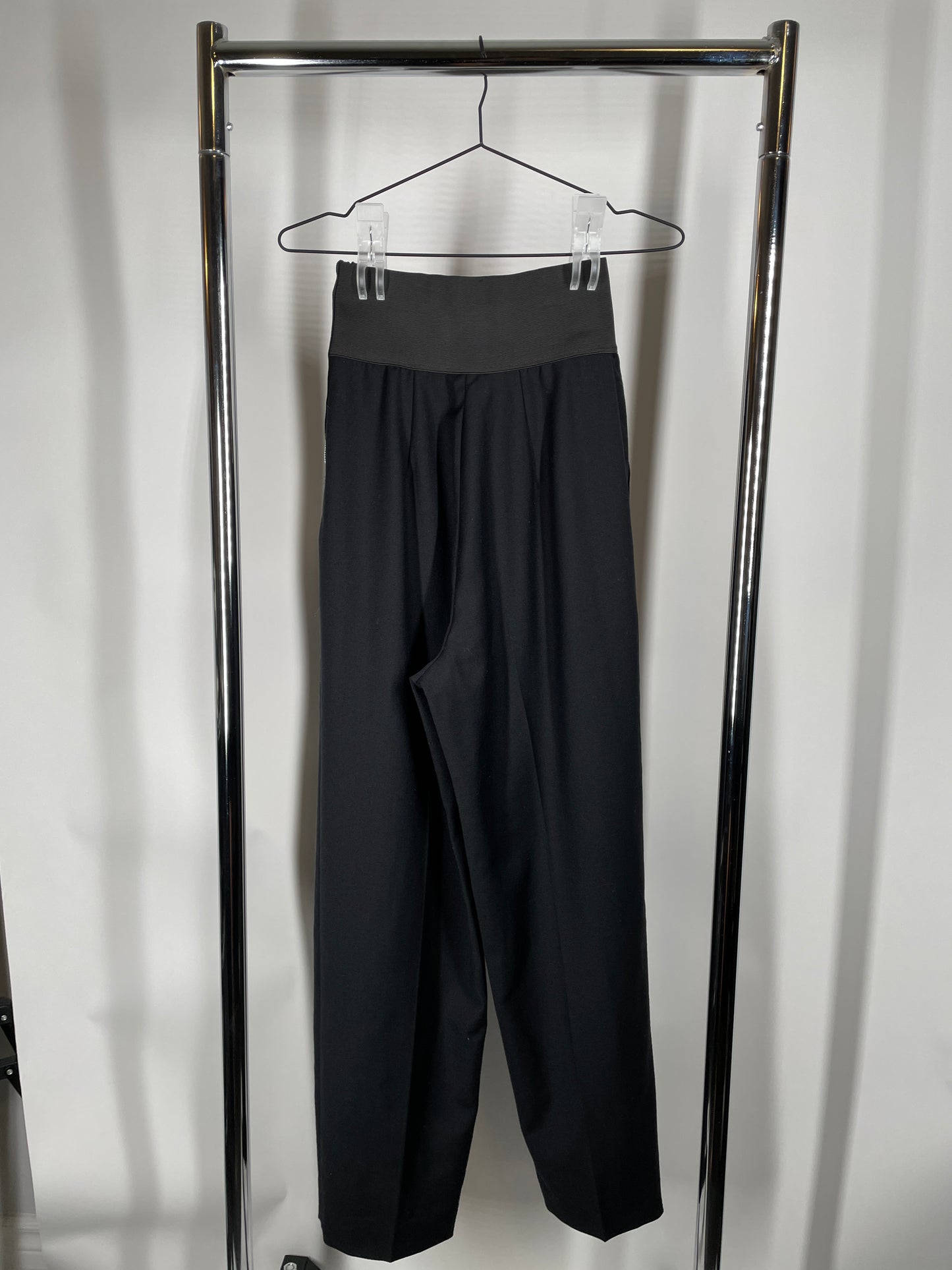 Wool High Waisted Trouser