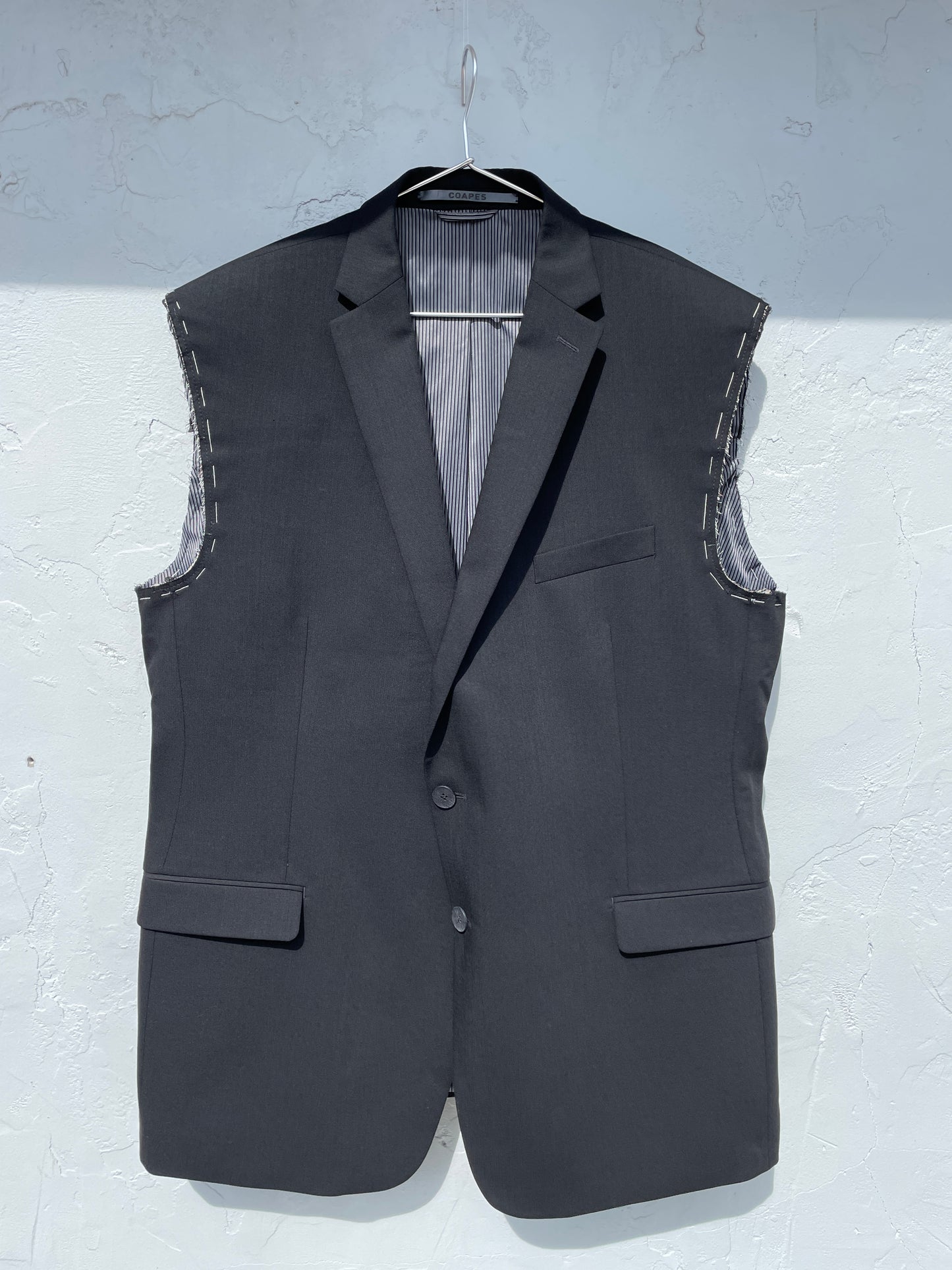 by Coapes Sleeveless Blazer