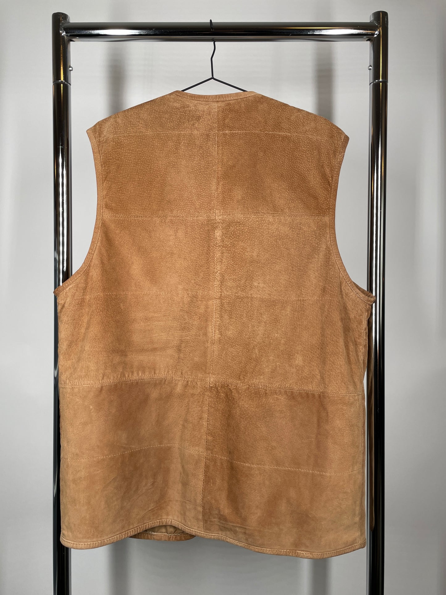 Suede Camel Vest
