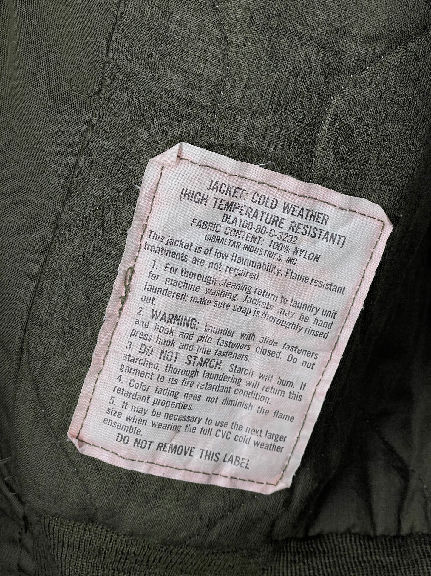 Vintage U.S. Military flight Jacket