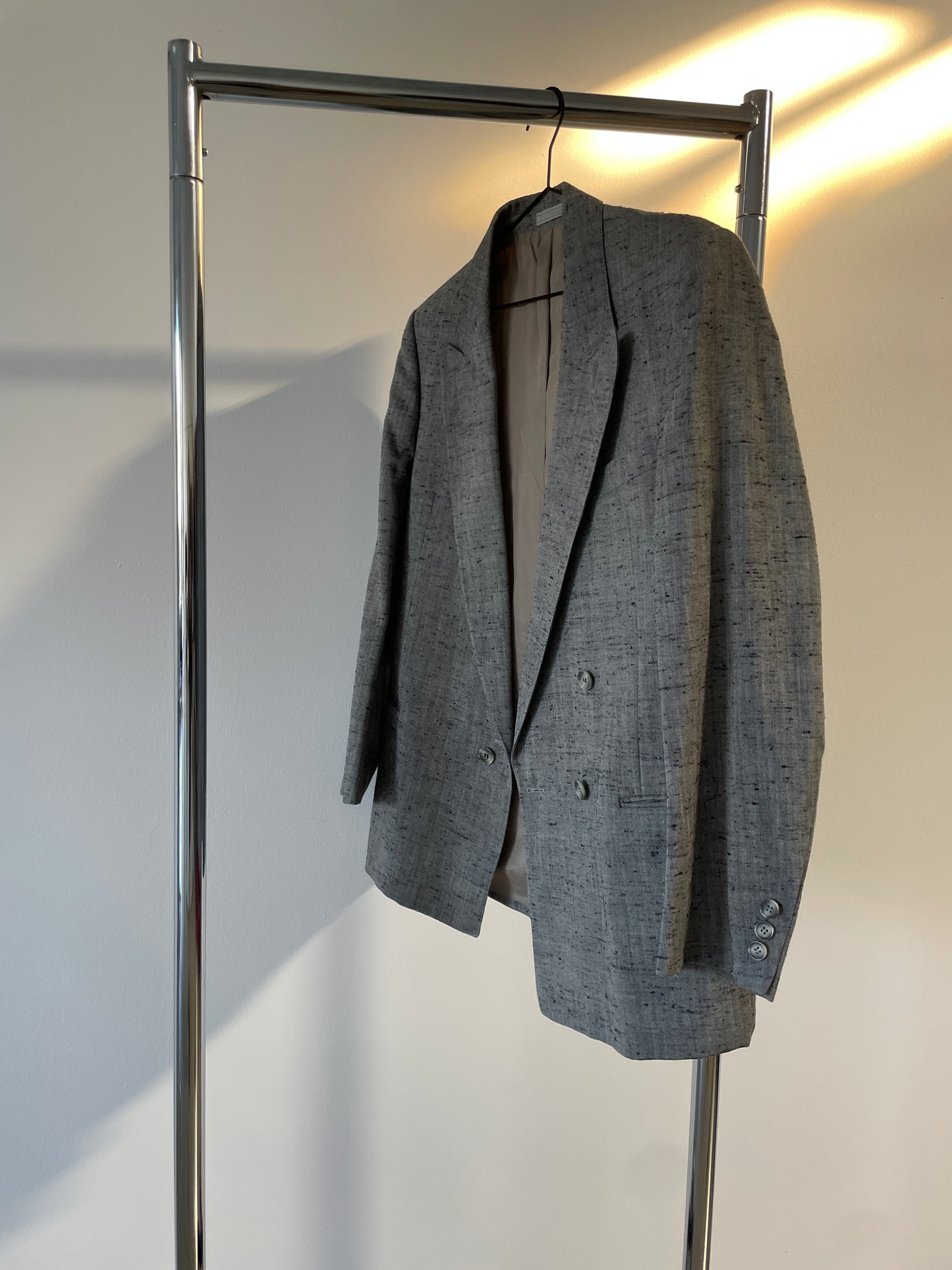 Perfect Fit Wool/Silk Blend Blazer