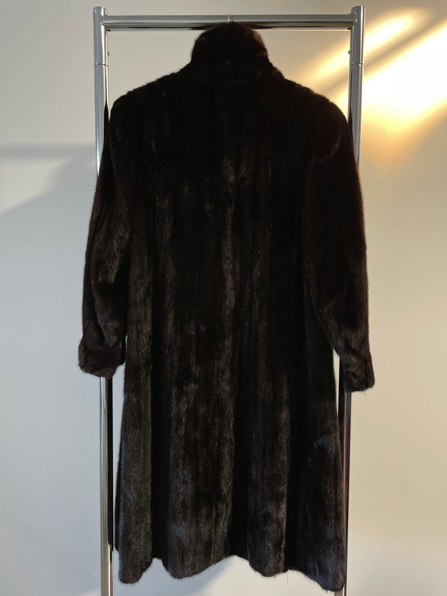 Brown Vintage Fur Coat
