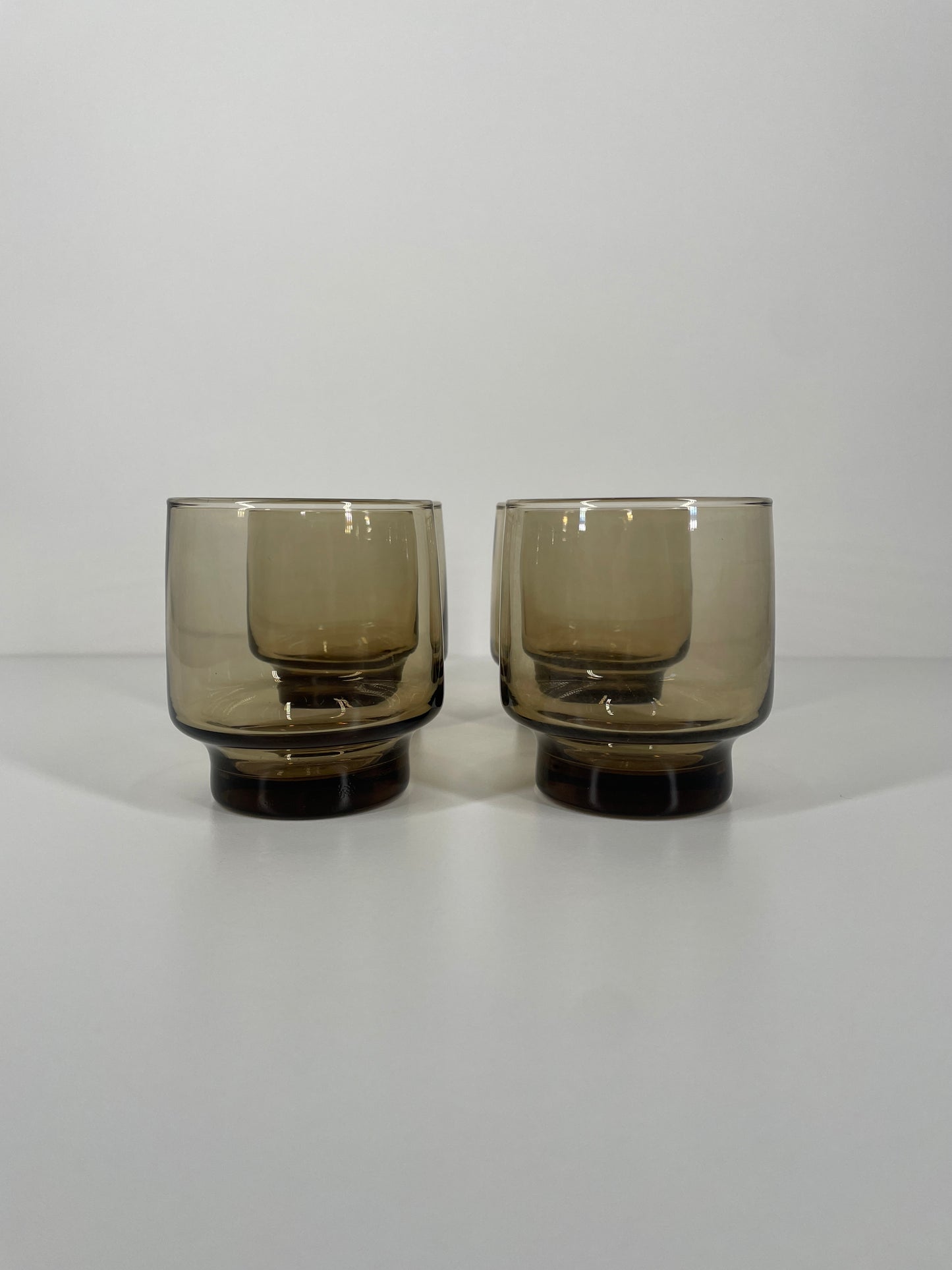 Libbey Tawny Vintage Glasses