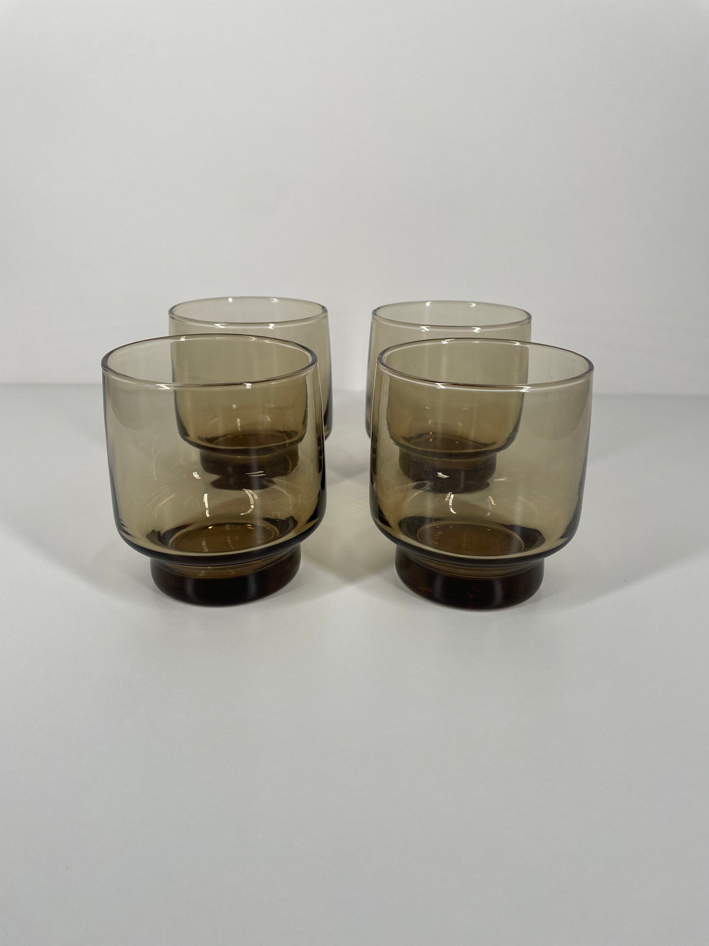 Libbey Tawny Vintage Glasses