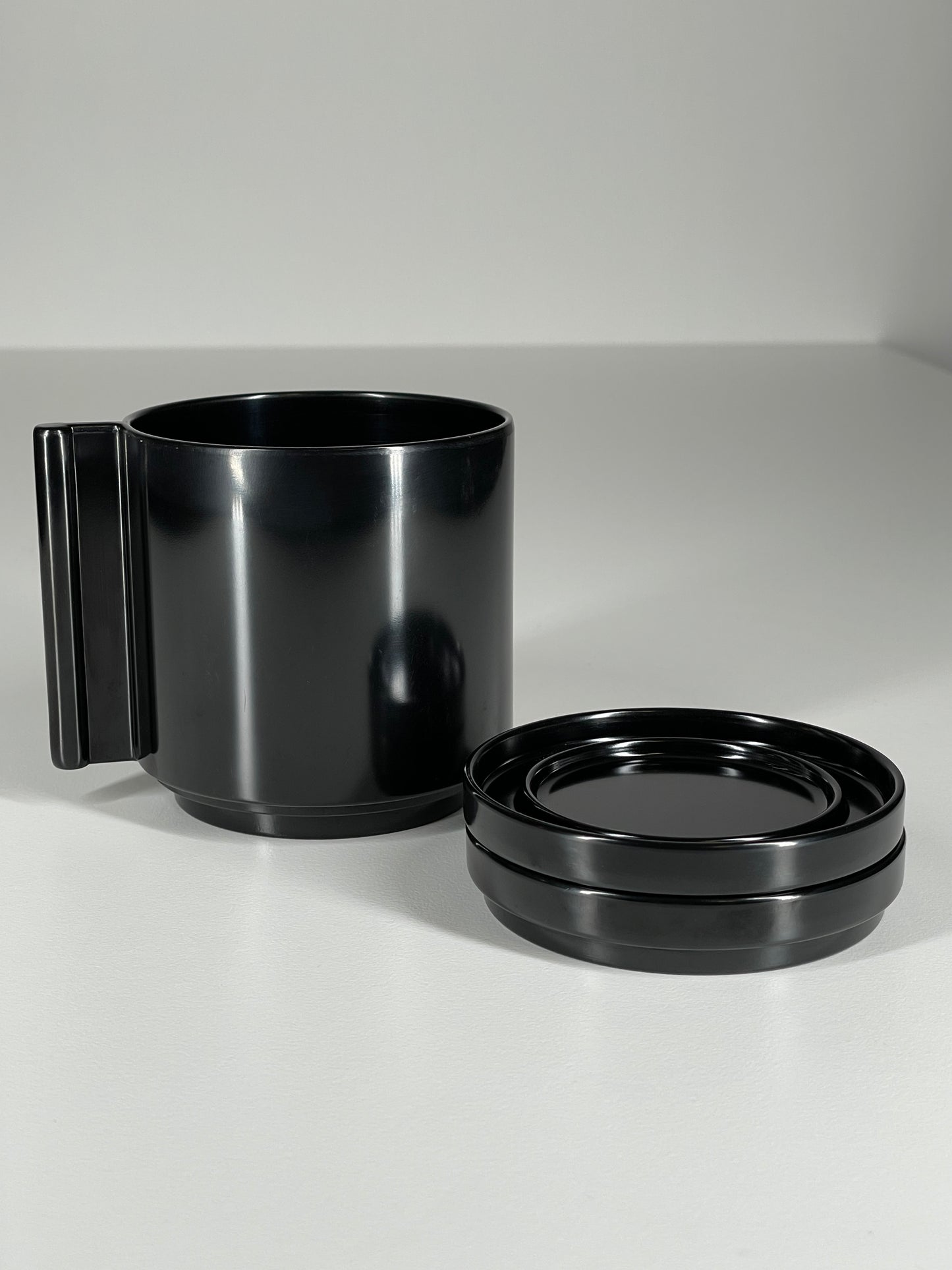 Cup and Saucers Casigliani Design Lella and Massimo Vignelli 1979