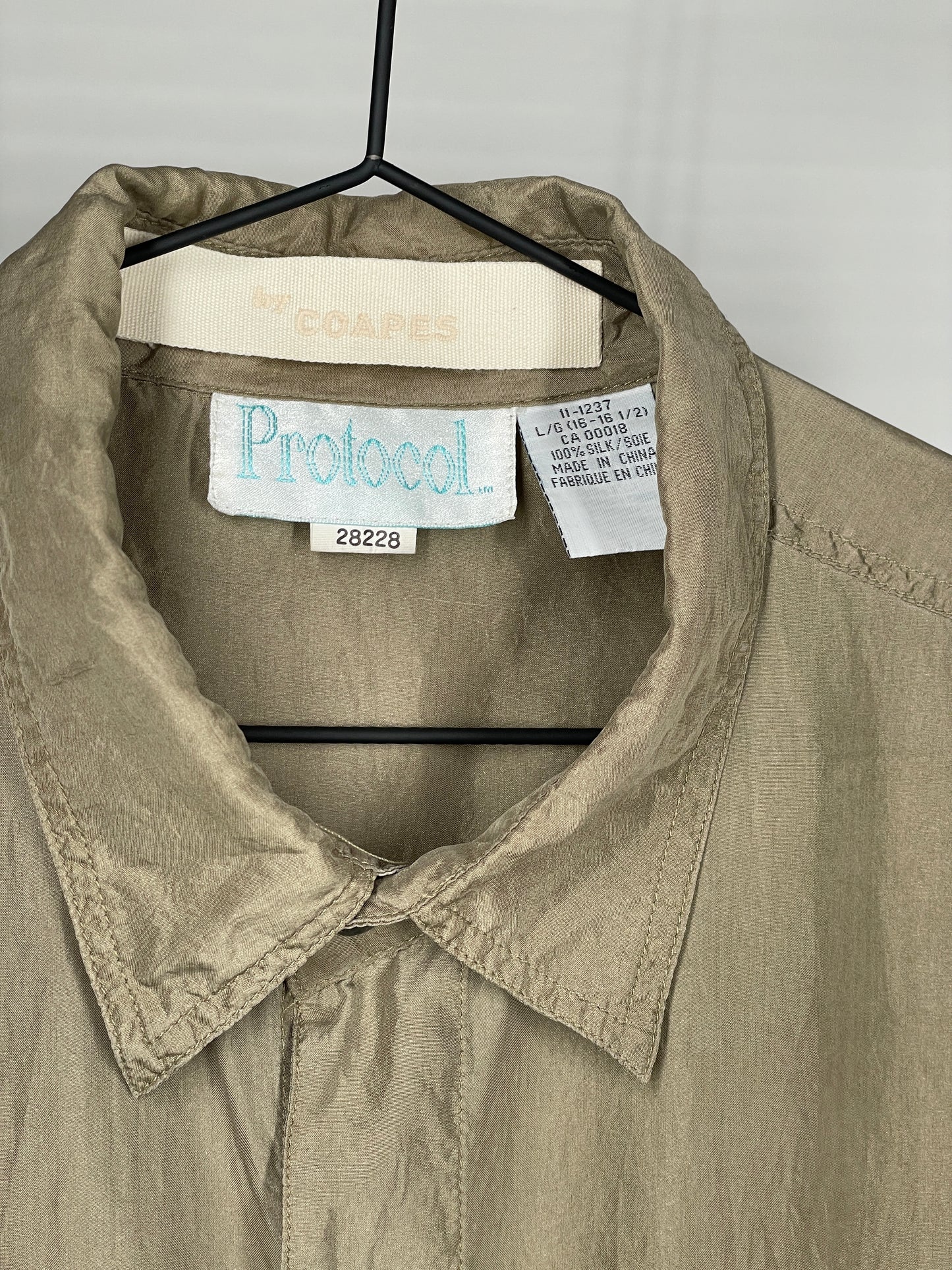 Light Army Green Silky