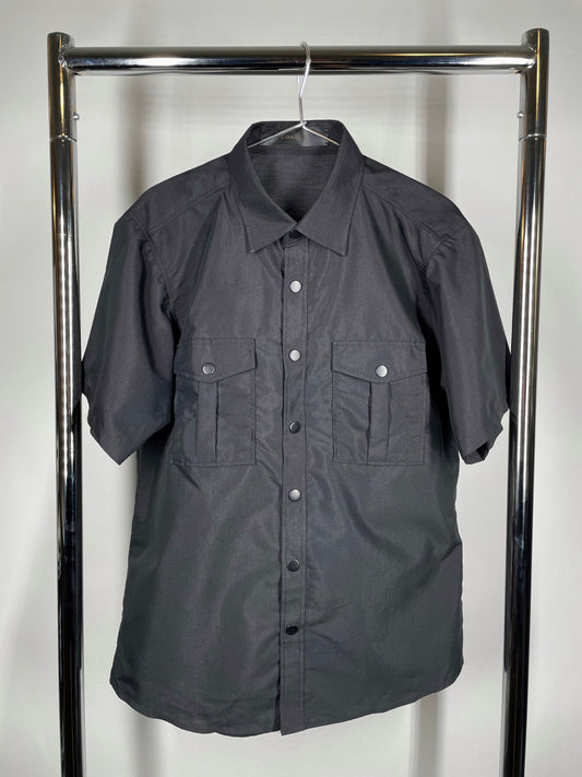 Black Snap Short Sleeve