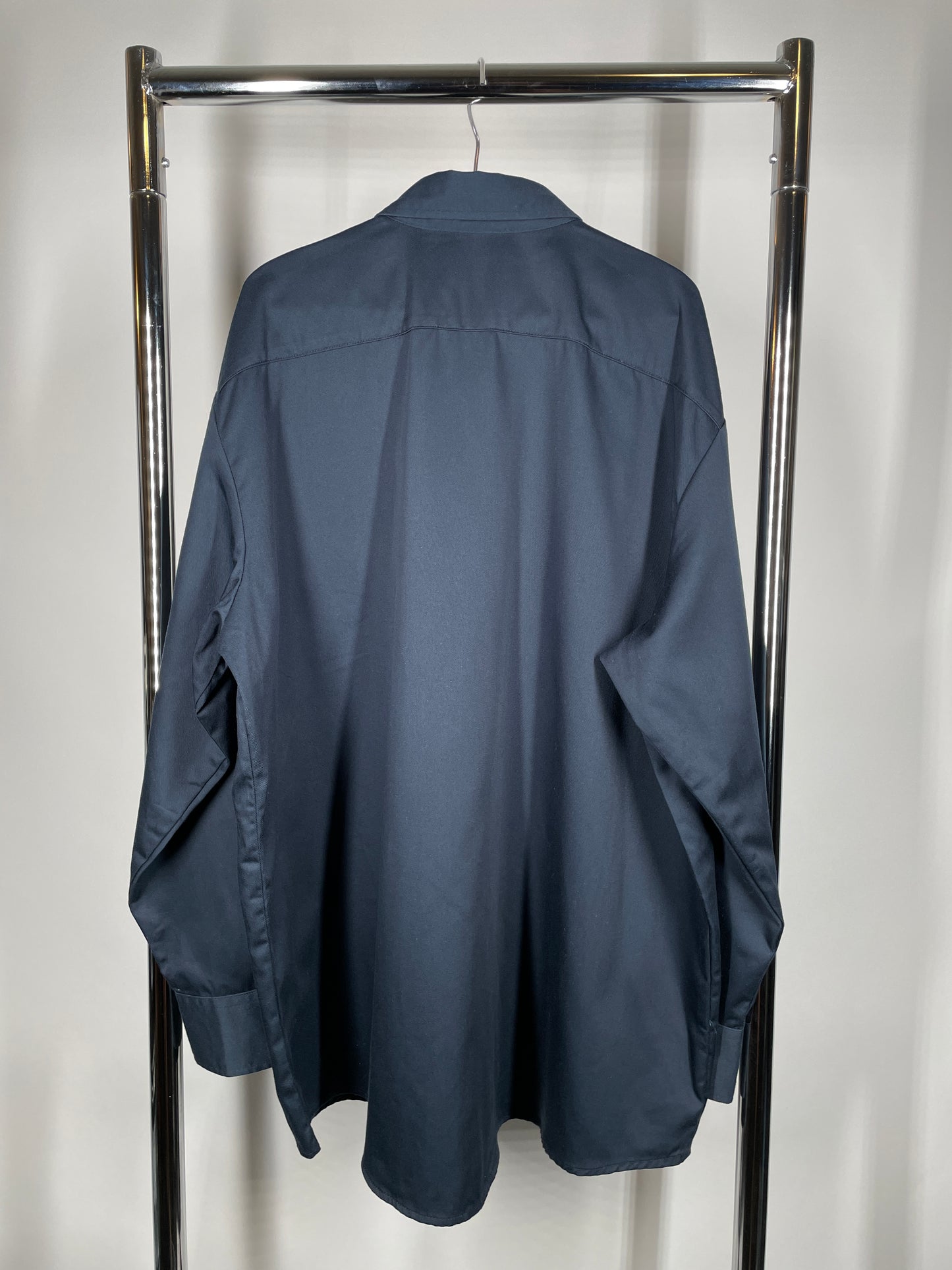 Blue Snap Dress Shirt