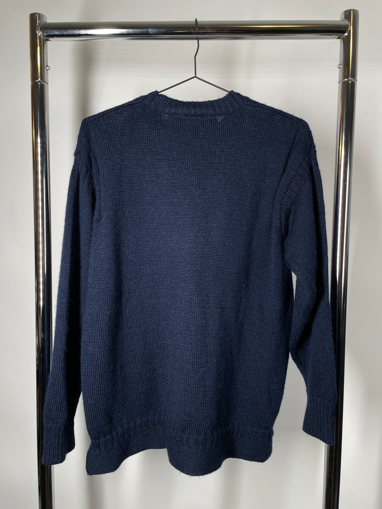Blue Wool Sweater
