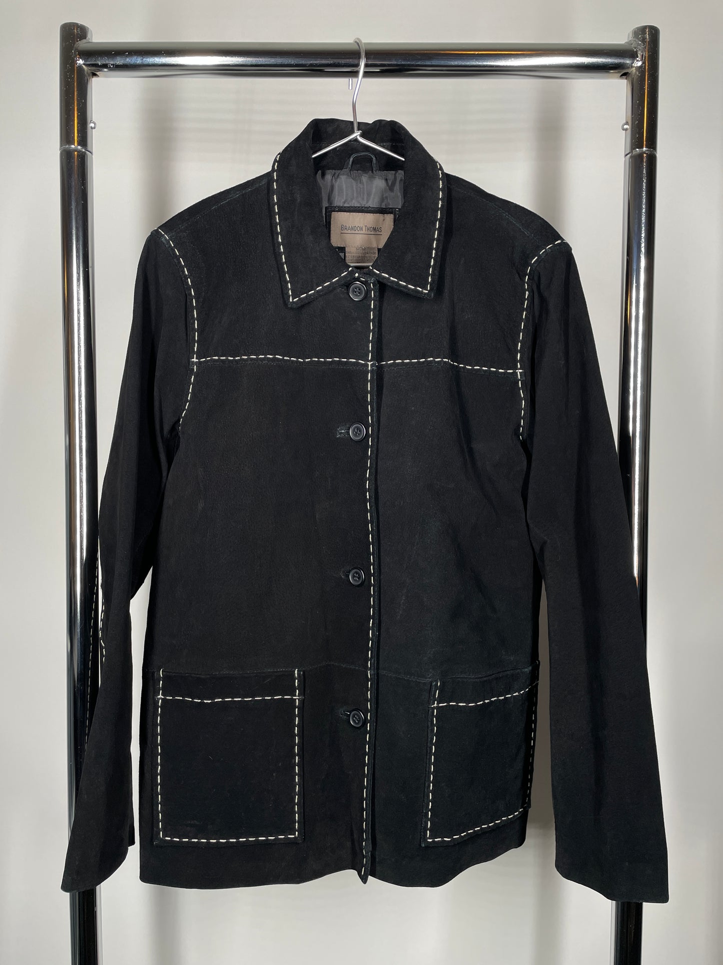 Suede Denim Style Jacket