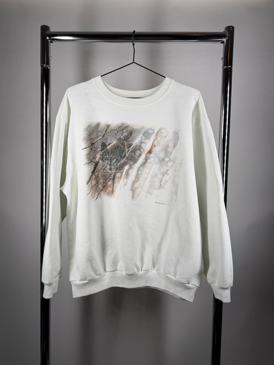 Vintage 1996 Wolf Sweatshirt — Size XL (Unisex)