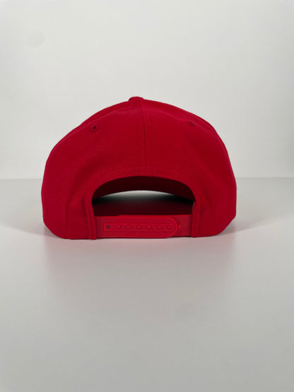 Jaguar Red Snapback Cap