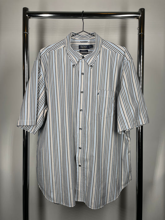Nautica Stripe Button-up