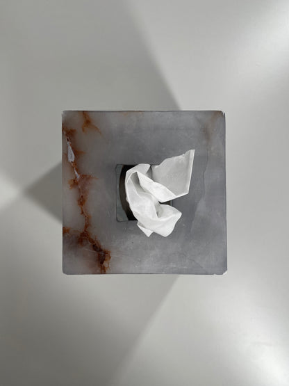 Stone Tissue Box