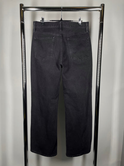 Sun•deh Black Denim – Wide Leg Fit