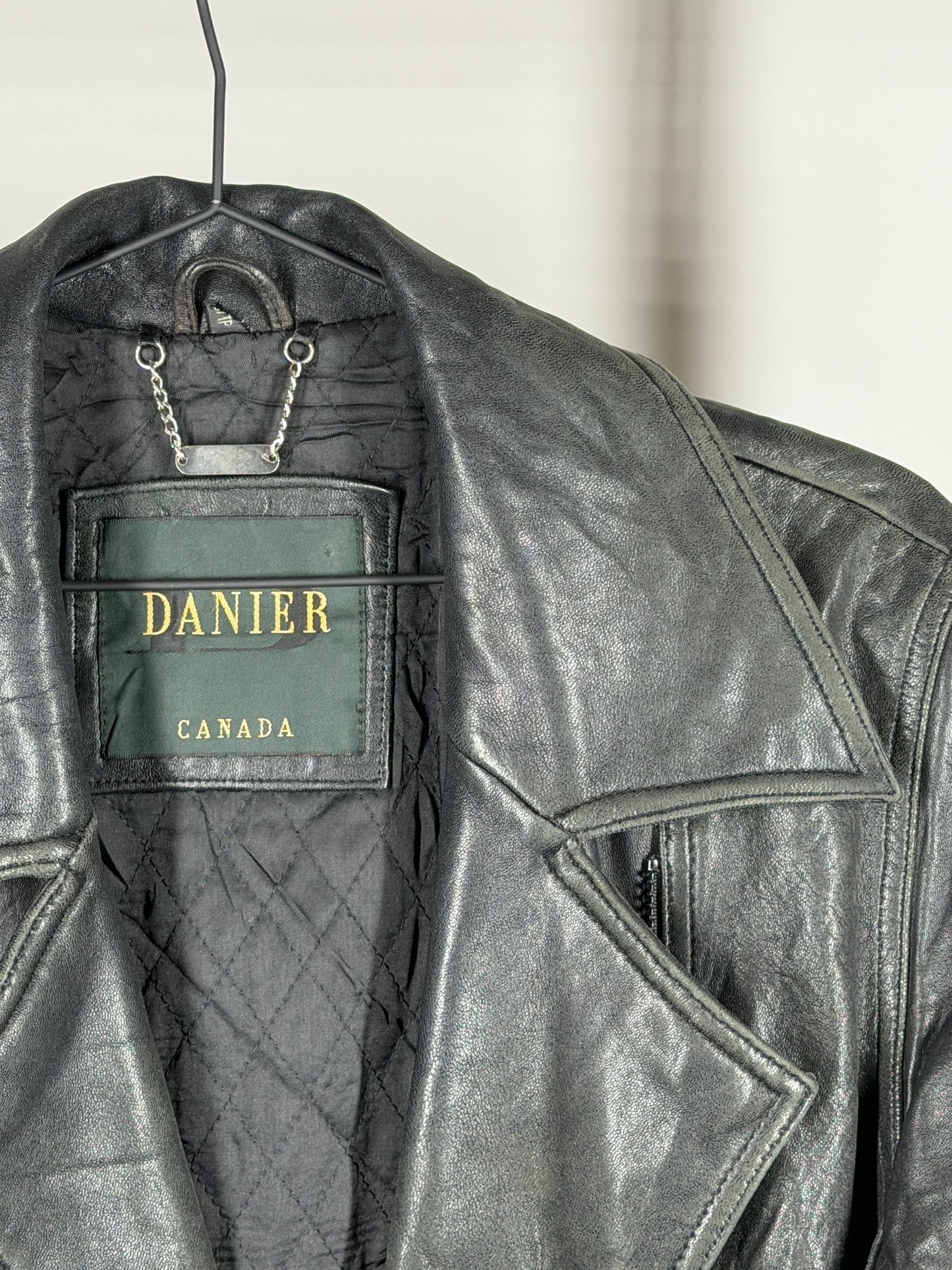 Danier Canada | Belted Leather Jacket