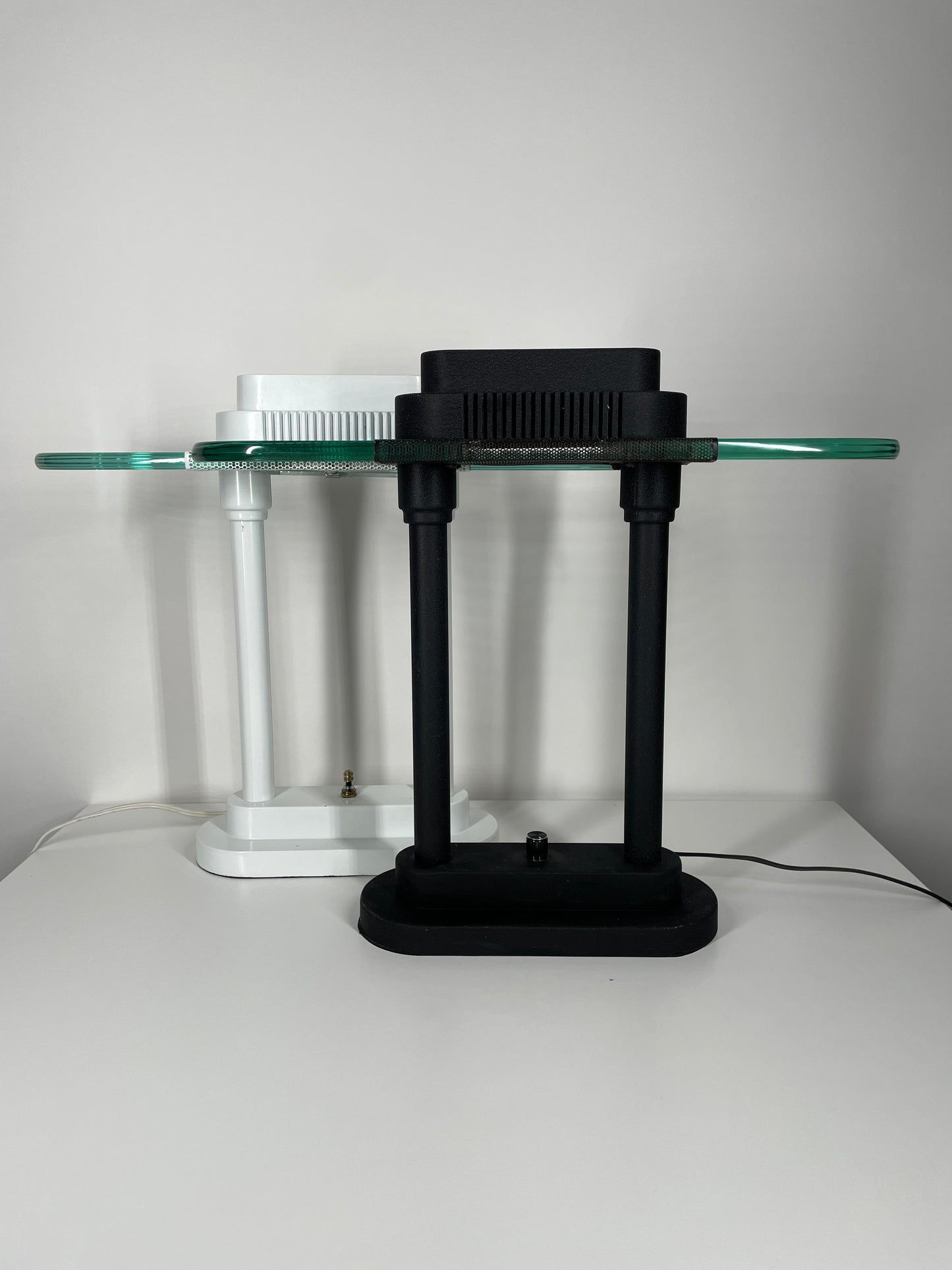 Architectural Desk Lamp by Robert Sonneman in white