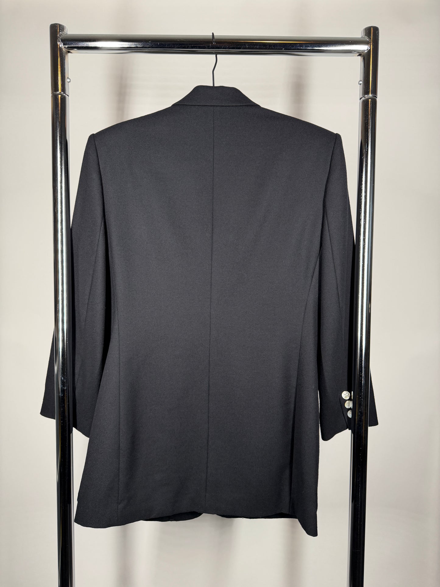 Classiques Dark Navy Wool Crest Blazer