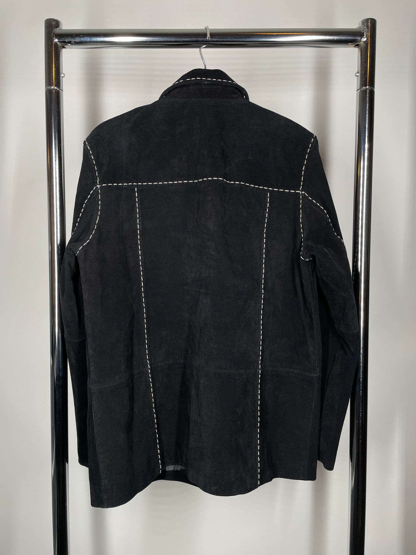 Suede Denim Style Jacket