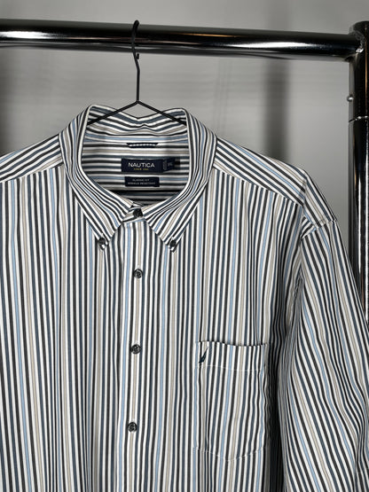 Nautica Stripe Button-up